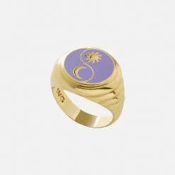 Wilhelmina Garcia Sparkling Eclipse Pinky Ring Accessories