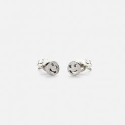 Bing Bang Nyc Smiley Face Studs Accessories