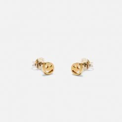 Bing Bang Nyc Smiley Face Studs Accessories