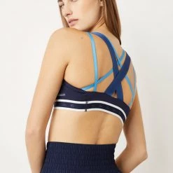 Lacoste The Pro Shop Recycled Poly Strappy Sports Bra