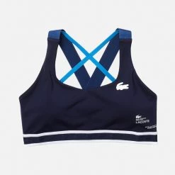 Lacoste The Pro Shop Recycled Poly Strappy Sports Bra