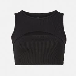 Year Of Ours Clothing Ribbed Cut Out Bra