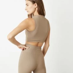 Year Of Ours Ribbed Mock Neck Bra Clothing