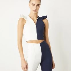 Port De Bras Bicolor Mila Top