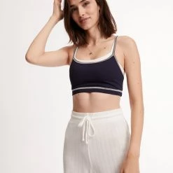 Twenty Montréal Clothing Flowetry Spaghetti Strap Sports Bra