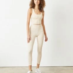 The Upside Houndstooth Dance Midi Pant