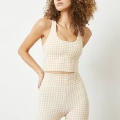 The Upside Houndstooth Dance Midi Pant