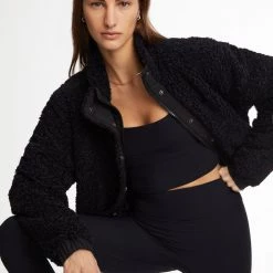 WSLY Eco Sherpa Varick Bomber Jacket