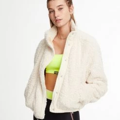 WSLY Eco Sherpa Varick Bomber Jacket