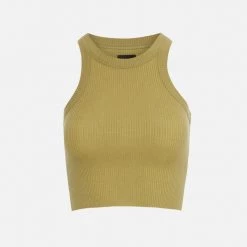 WSLY Clothing Rivington Ribbed Cropped Tank