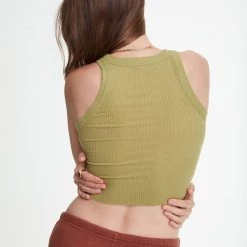 WSLY Clothing Rivington Ribbed Cropped Tank