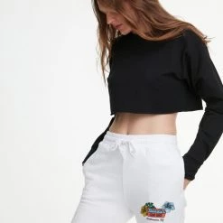 All Access Clothing Encore Cropped Raw Edge Sweatshirt