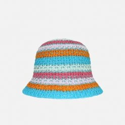 Carolyn Rowan Knit Cotton Bucket Hat New Arrivals