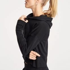 Beyond Yoga Swear By Cropped Hoodie Clothing