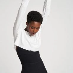 Beyond Yoga Clothing Off Cuff Super Cropped Pullover