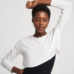 Beyond Yoga Clothing Off Cuff Super Cropped Pullover