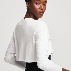 Beyond Yoga Clothing Off Cuff Super Cropped Pullover