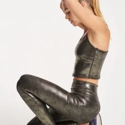 Beyond Yoga Luxe Leatherette High Waist Midi Legging Clothing