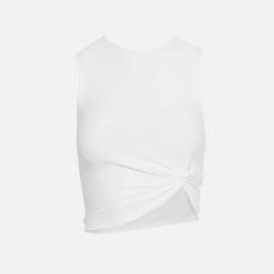 Beyond Yoga Clothing Front Twist Muscle Tank