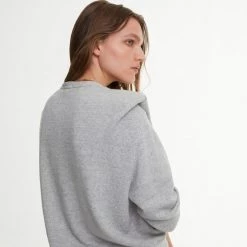 R13 Clothing Folded In Shoulder Sweatshirt
